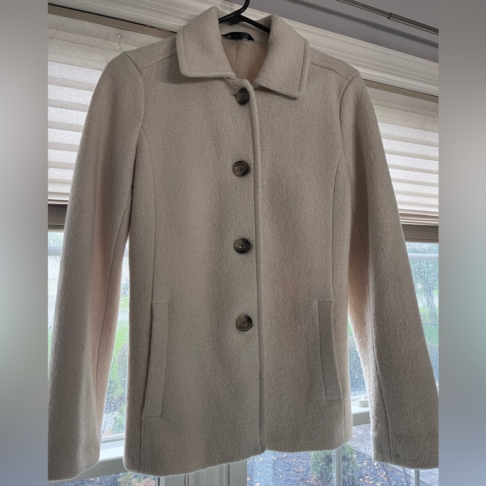 Lands End wool coat size 8